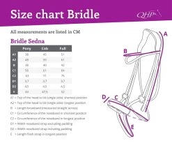 QHP Bridle Sedna 10 QHP Bridle Sedna -Equestrian Supplies Online Shop 00001854W 3 302059035