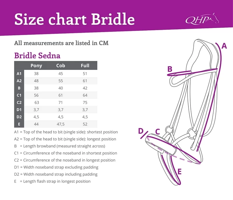 QHP Bridle Sedna 5 QHP Bridle Sedna - Image 5