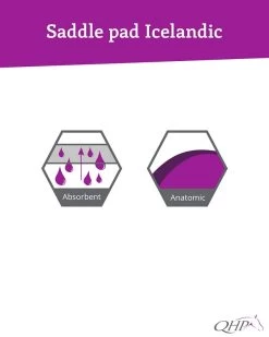 QHP Saddlepad Icelandic -Equestrian Supplies Online Shop 00002034W 3 218070229