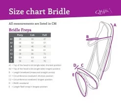 QHP Bridle Freya -Equestrian Supplies Online Shop 00002816W 4 302059039