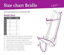 QHP Bridle Devi -Equestrian Supplies Online Shop 00003369W 4 302050116
