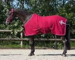 QHP Fleece Rug With Ornament -Equestrian Supplies Online Shop 00004337W 1 406034013