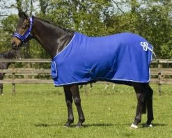 QHP Fleece Rug With Ornament -Equestrian Supplies Online Shop 00004337W 1 406070085