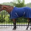 QHP Fleece Rug New Basic With Cross Surcingles
