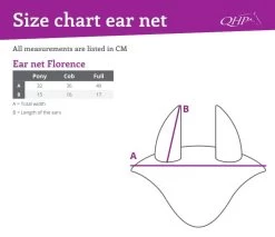 QHP Ear Net Florence -Equestrian Supplies Online Shop 00005859W 4 405179087