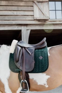 Kentucky Horsewear Kentucky Saddlepad Skin Friendly Velvet Dressage -Equestrian Supplies Online Shop 00006111W 4 218060252
