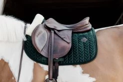 Kentucky Horsewear Kentucky Saddlepad Skin Friendly Velvet Jumping -Equestrian Supplies Online Shop 00006112W 2 218060253