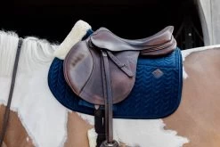 Kentucky Horsewear Kentucky Saddlepad Skin Friendly Velvet Jumping -Equestrian Supplies Online Shop 00006112W 2 218079556