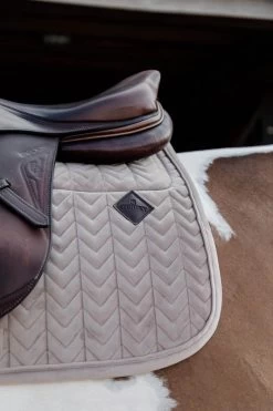 Kentucky Horsewear Kentucky Saddlepad Skin Friendly Velvet Jumping -Equestrian Supplies Online Shop 00006112W 3 218052087