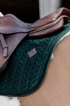 Kentucky Horsewear Kentucky Saddlepad Skin Friendly Velvet Jumping -Equestrian Supplies Online Shop 00006112W 3 218060253