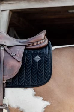 Kentucky Horsewear Kentucky Saddlepad Skin Friendly Velvet Jumping -Equestrian Supplies Online Shop 00006112W 3 218090442