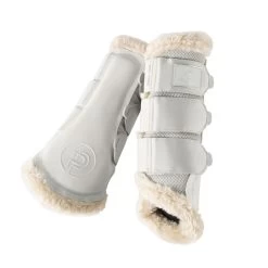 Eskadron Tendon Boots Mesh FauxFur "Platinum"