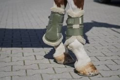 Eskadron Tendon Boots Mesh FauxFur "Platinum" -Equestrian Supplies Online Shop 00006126W 2 312060046