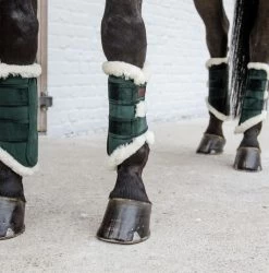 Kentucky Horsewear Kentucky Brushing Boots Velvet Contrast -Equestrian Supplies Online Shop 00006467W 3 312060053
