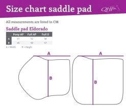 QHP Saddle Pad Eldorado -Equestrian Supplies Online Shop 00006657W 4 218034106