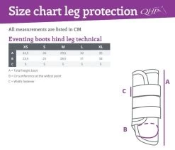 QHP Eventing Boots Hind Leg Technical -Equestrian Supplies Online Shop 00006659W 2 312034032