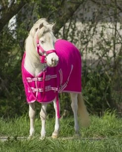 QHP Fleecerug Color With Cross Surcingles -Equestrian Supplies Online Shop 00006682W 2 406035010