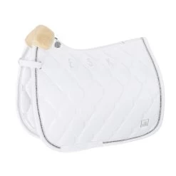 Eskadron Saddle Cloth Clossy Crystal "Platinum Pure"