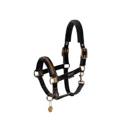 Eskadron Headcollar Double Pin Velvet Jewel "Platinum"