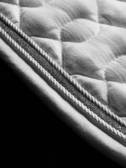 LeMieux Saddlepad Crystal Suede Dressage -Equestrian Supplies Online Shop 00006929W 2 218010399