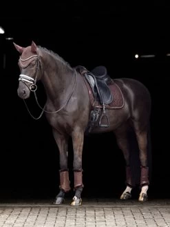 LeMieux Saddlepad Crystal Suede Dressage -Equestrian Supplies Online Shop 00006929W 3 218050210