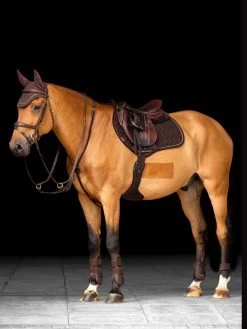 LeMieux Saddlepad Crystal Suede CC -Equestrian Supplies Online Shop 00006930W 4 218050211