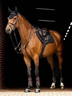LeMieux Saddlepad Crystal Suede CC -Equestrian Supplies Online Shop 00006930W 4 218090477