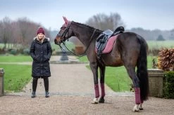 LeMieux Schabracke Suede Dressage Square Brick -Equestrian Supplies Online Shop 00006963W 3 218035267