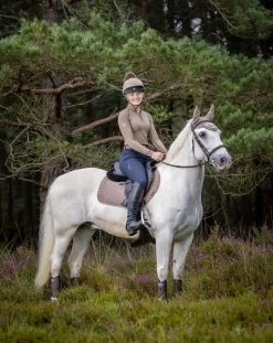 LeMieux Saddlepad Luxery Suede CC Square -Equestrian Supplies Online Shop 00007002W 3 218052040