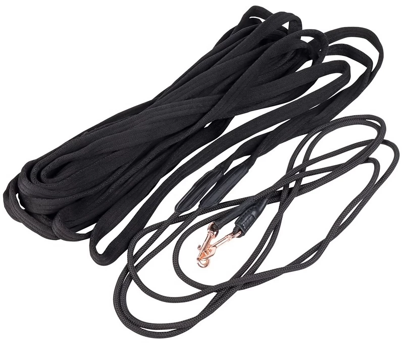 Harry's Horse Double Lunging Draw Reins Rosegold 1 Harry's Horse Double Lunging Draw Reins Rosegold