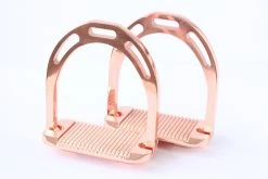 HB Shine Show Stirrups Rosé Gold