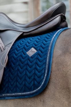 Kentucky Horsewear Kentucky Saddle Pad Velvet Pearls Dressage -Equestrian Supplies Online Shop 218079475000W 3 218079475