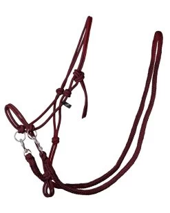 QHP Rope Halter With Rein
