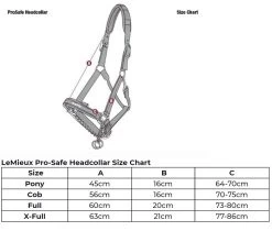 LeMieux Pro-Safe Head Collar -Equestrian Supplies Online Shop 301090062000W 3 301090062