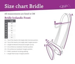 QHP Bridle Icelandic Frosti -Equestrian Supplies Online Shop 302090583000W 4 302090583
