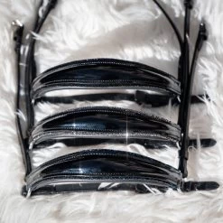 HB Showtime Dropped Noseband Glitter