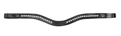 Dy'on Half Swarovski V-Shaped Browband New English