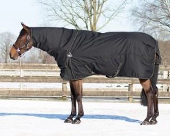 QHP Rug Combo Set Turnout-underrug-neck