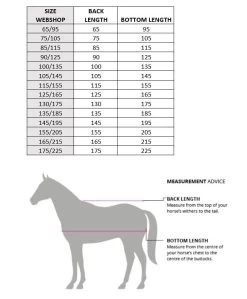 QHP Rain Rug Turnout Rug Luxury Fleece -Equestrian Supplies Online Shop 402079068000W 4 402079068