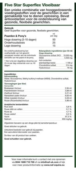 NAF Superflex Liquid 1L -Equestrian Supplies Online Shop 512001078000W 4 512001078