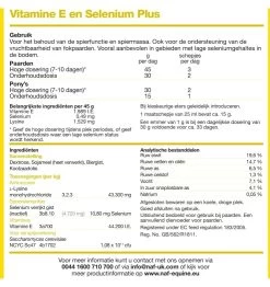 NAF Vitamine E And Selenium Plus 2.5kg 7 NAF Vitamine E And Selenium Plus 2.5kg -Equestrian Supplies Online Shop 513001078000W 4 513001078
