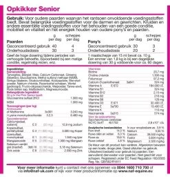 NAF Opkikker Senior 1.8kg -Equestrian Supplies Online Shop 513001096000W 3 513001096